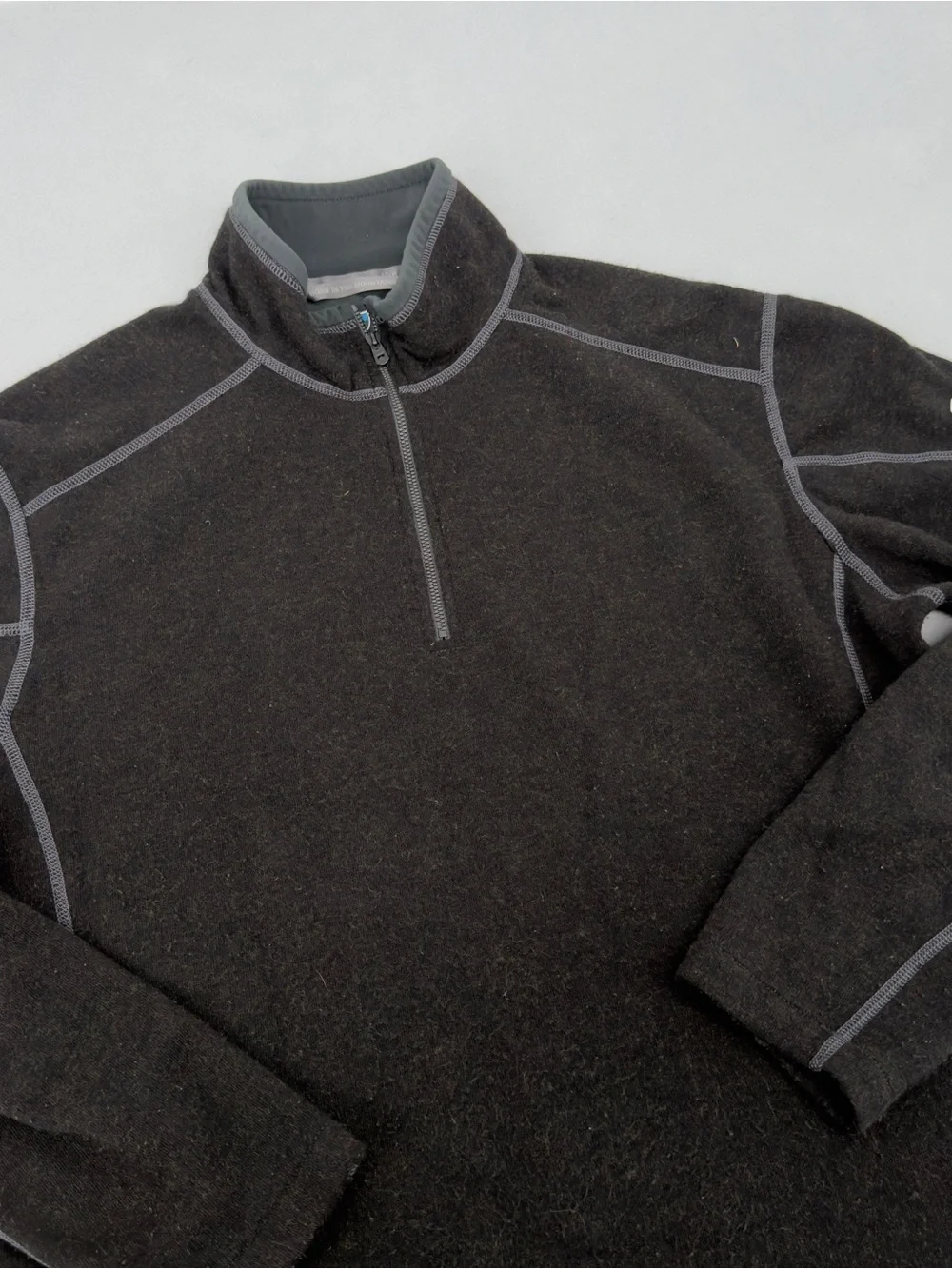 Kuhl Black Revel 1/4 Zip Pullover Sz XL Mens